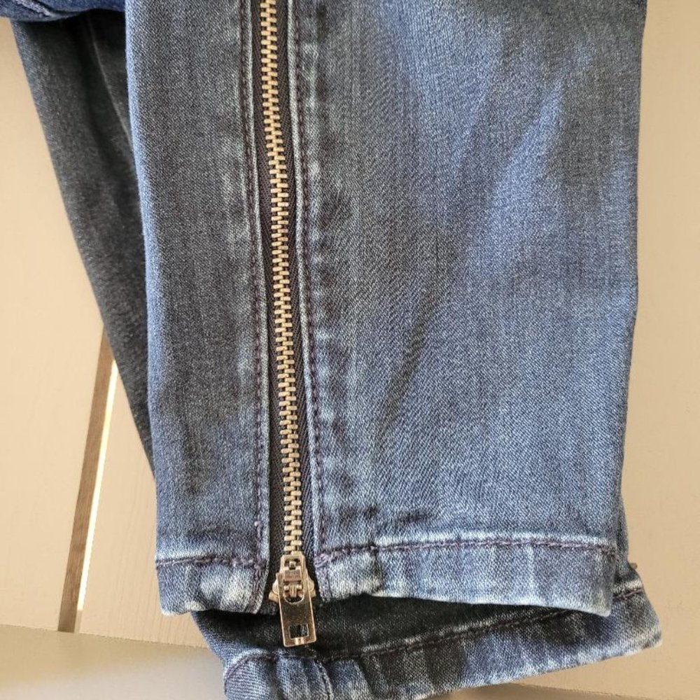 GAP 1969 Women's Legging Jeans 25 Zip Ankle DK Wsh - Picture 5 of 7